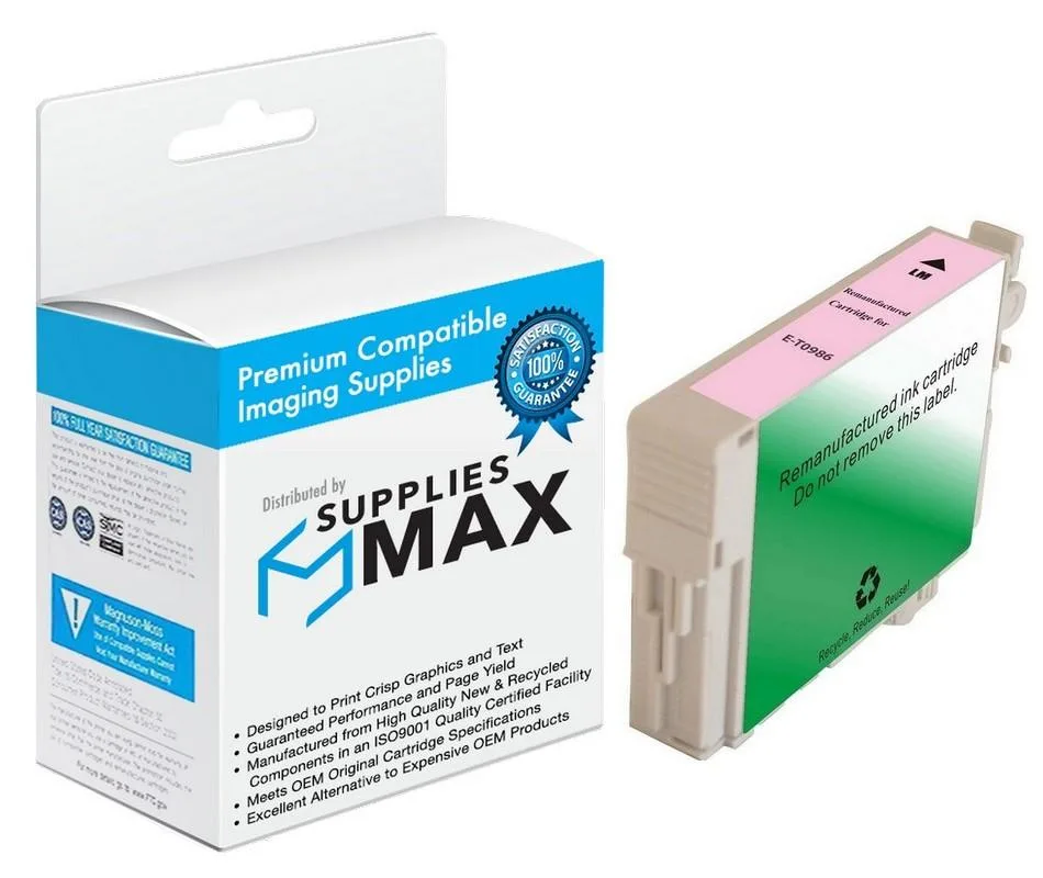 SuppliesMax SuppliesMax T098620 Light Magenta Inkjet Cartridge — product photo