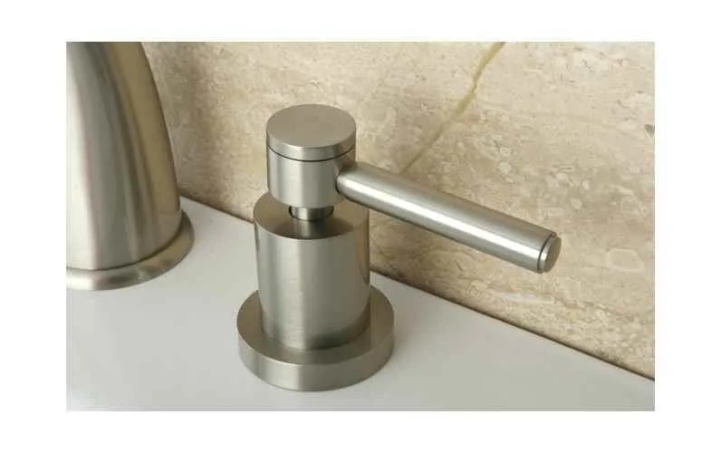 KINGSTON BRASS Kingston Brass KS2968DL 8-16" Widespread Lavatory Faucet Satin Nickel — product photo