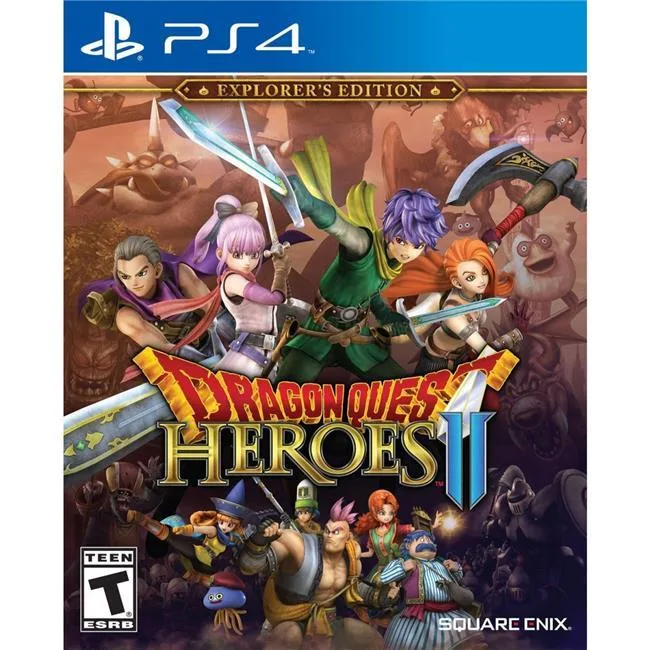 SQUARE ENIX USA SQUARE ENIX USA Dragon Quest Heroes 2 Explorers Edition ps4 video game — product photo