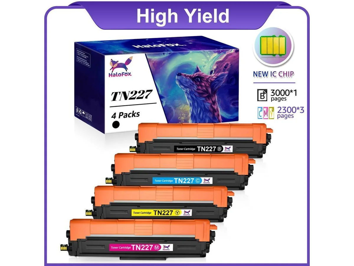 V4ink V4ink 4 Pack TN223 TN227 Toner Cartridge — product photo