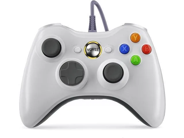 LORDWORLD LORDWORLD Wired Controller for Xbox 360 &amp; PC White — product photo
