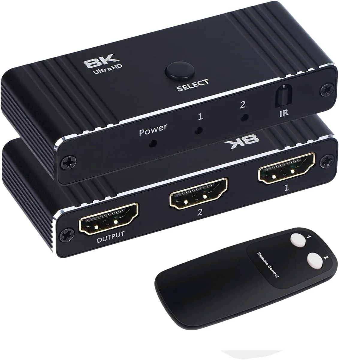 Hitoor Hitoor 2-Port Bi-Directional HDMI 2.1 Switch 8K@60Hz — product photo