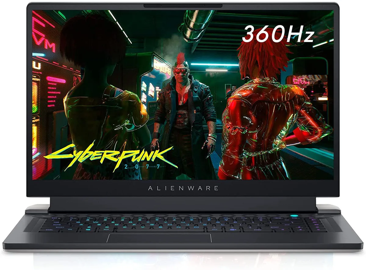 DELL DELL Alienware X15 R1 gaming laptop i7-11800H RTX 3070 16GB 1TB 15.6 360Hz Lunar Light — product photo