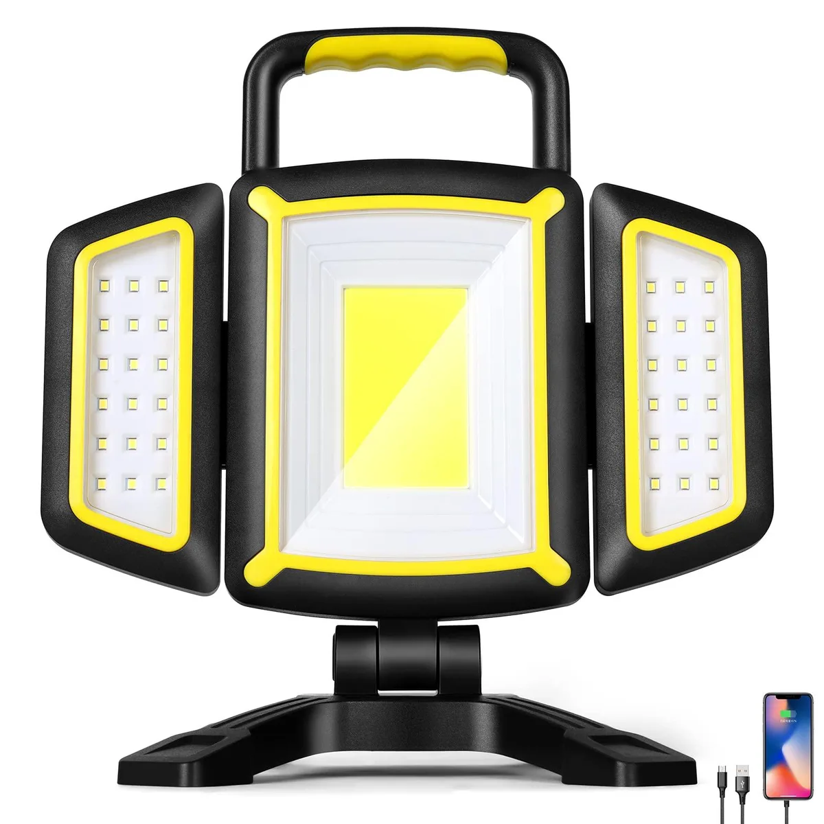  YZONI 30W 3000LM Rechargeable Magnetic Work Light — product photo