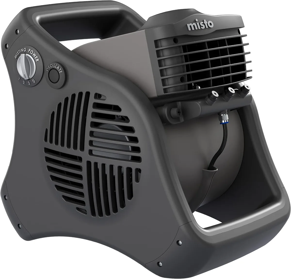Lasko Lasko 7050 15" Pivoting Misting Fan, Black — product photo