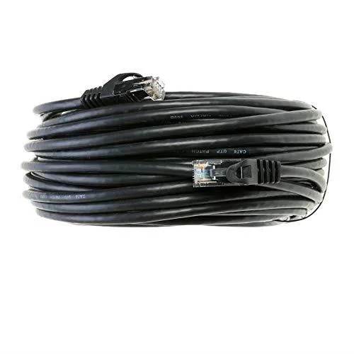 Cables Direct Online Cables Direct Online Cat6 Snagless Ethernet Cable 30 ft Black — product photo