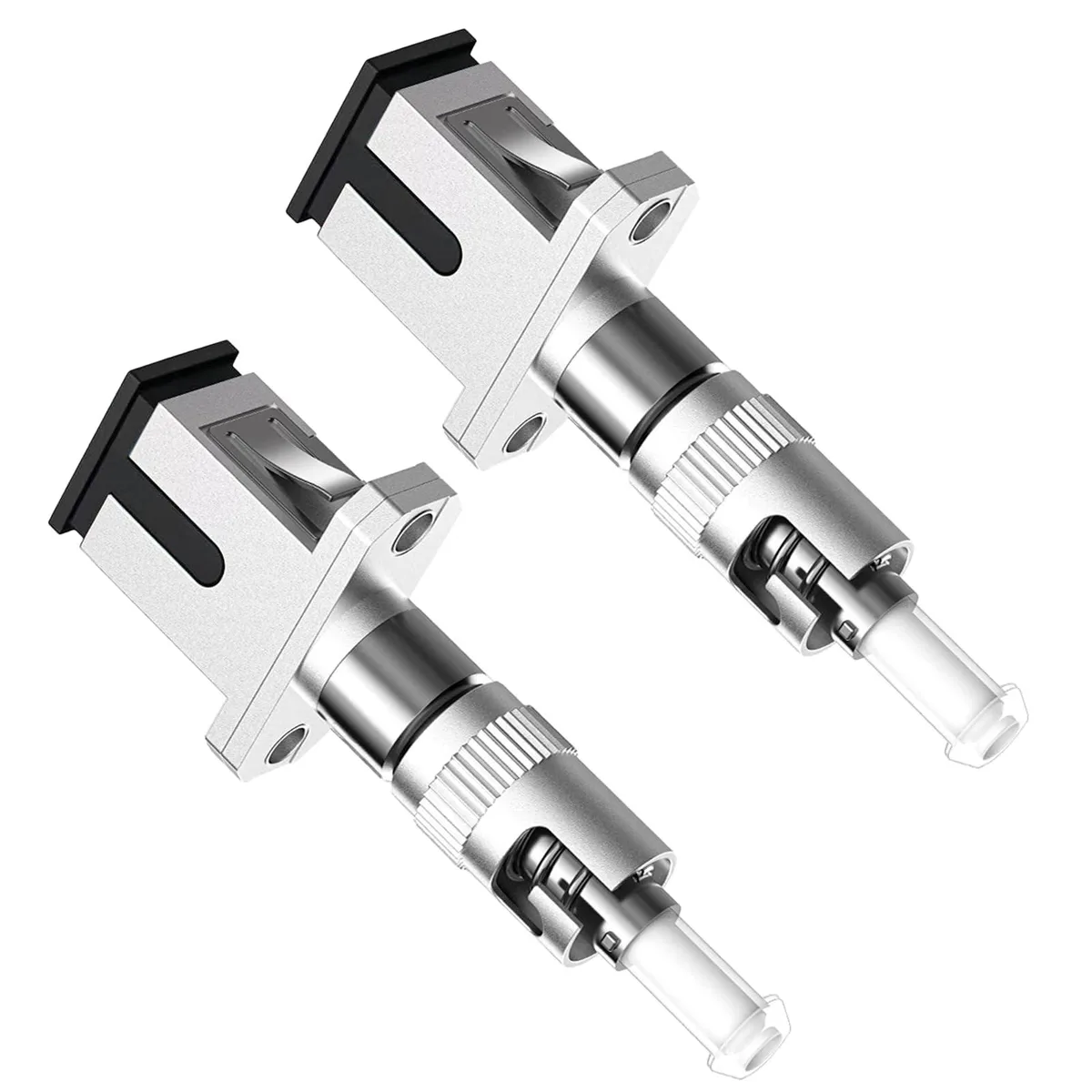 Vszerda Vszerda 2-Pack ST/UPC Male to SC/UPC Female Adapter Single Mode 9/125um — product photo