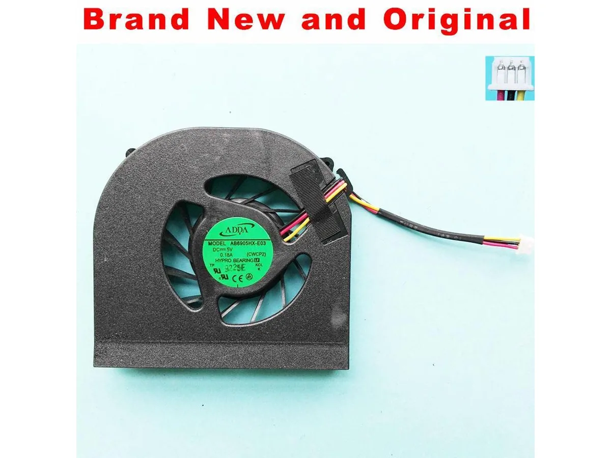 Fans Fans Laptop CPU Fan for Acer Aspire 5735 5735Z 5535 5235 5335 AB6905HX-E03 CWCP2 DFS531405MC0T — product photo