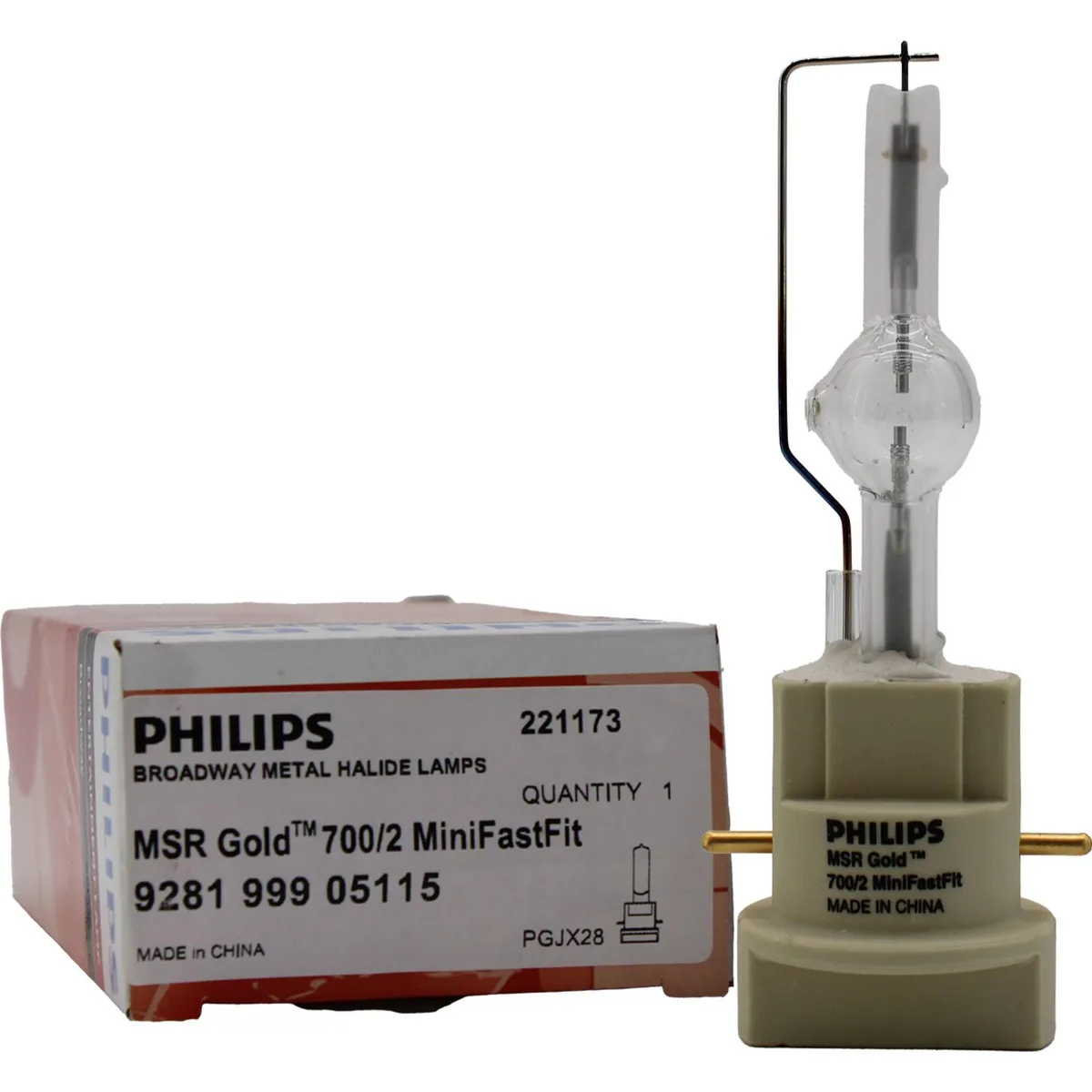 Philips Philips MSR Gold 700/2 MiniFastFit Clay Paky Alpha Beam 700 ST Version dlp replacement lamp — product photo