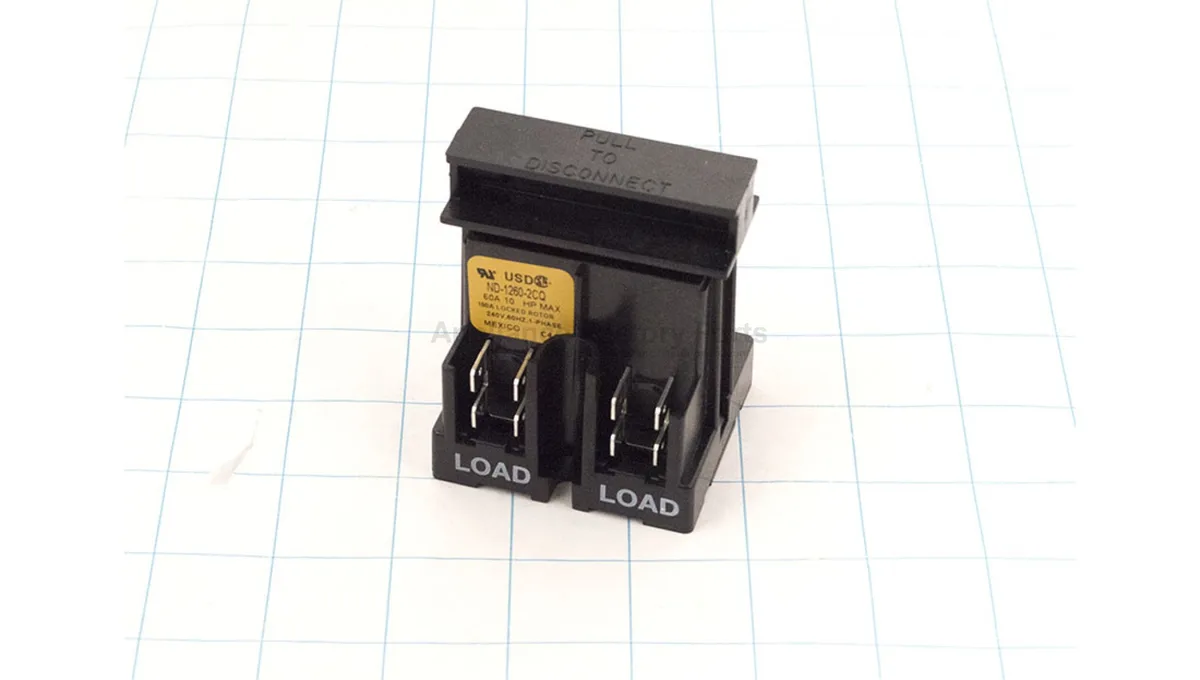 Appliance Factory Parts Appliance Factory Parts 80007600 Non-Fused Disconnect Type INS appliance part — product photo