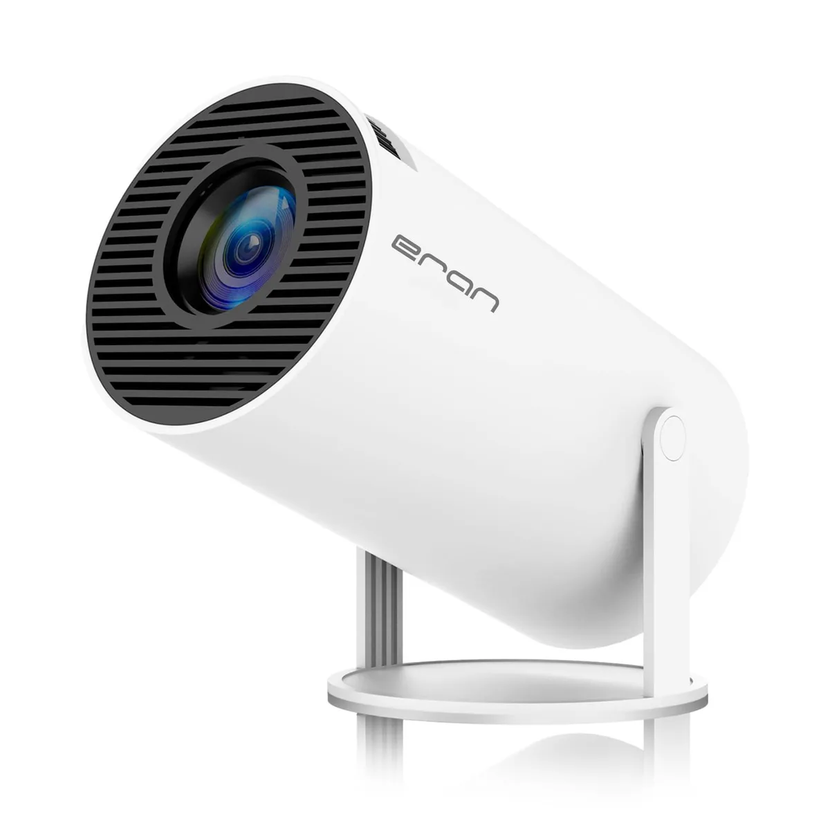  ear&amp;ear HY300-PRO portable business projector 1280×720 6400 lumens Android 11.0 WiFi 6 180° rotation — product photo