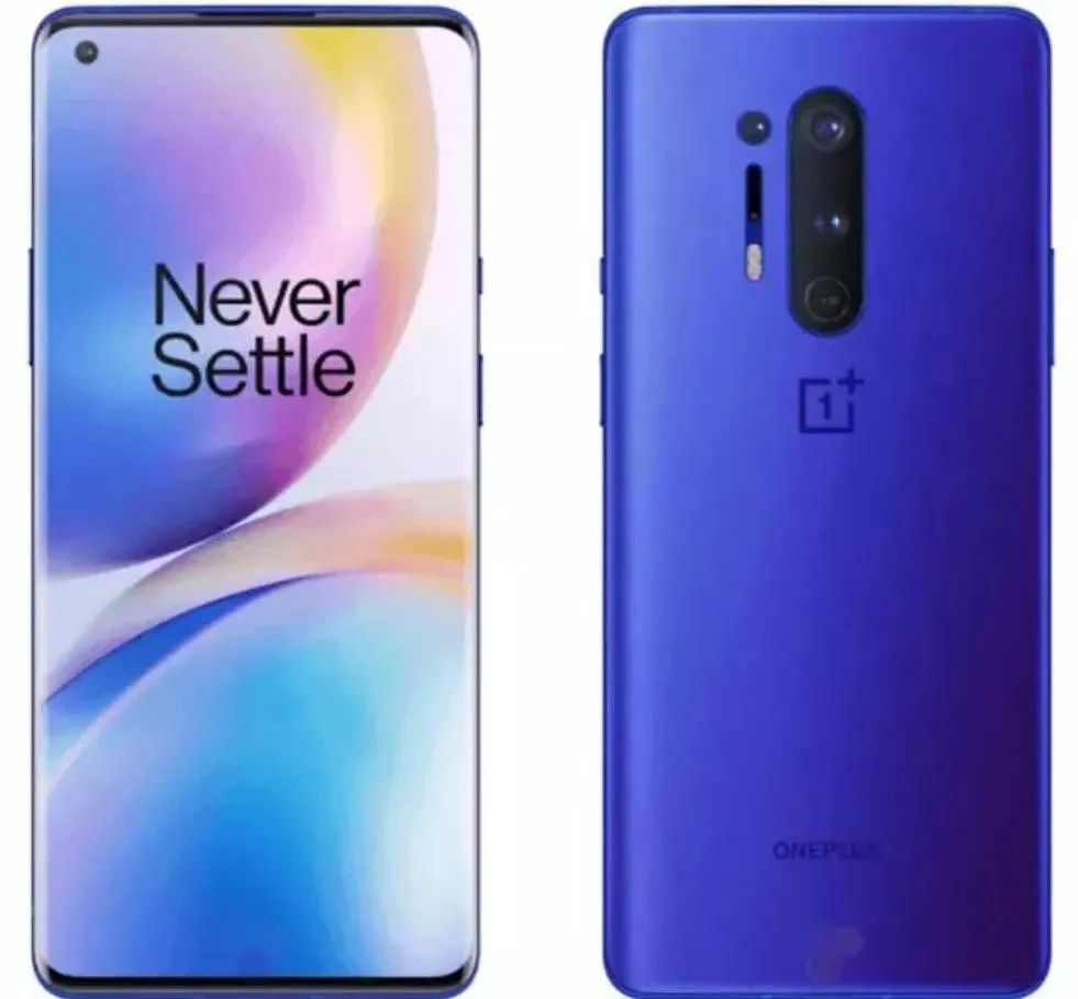 OnePlus OnePlus 8 Pro 5G 12GB 256GB Blue cell phones - unlocked — product photo