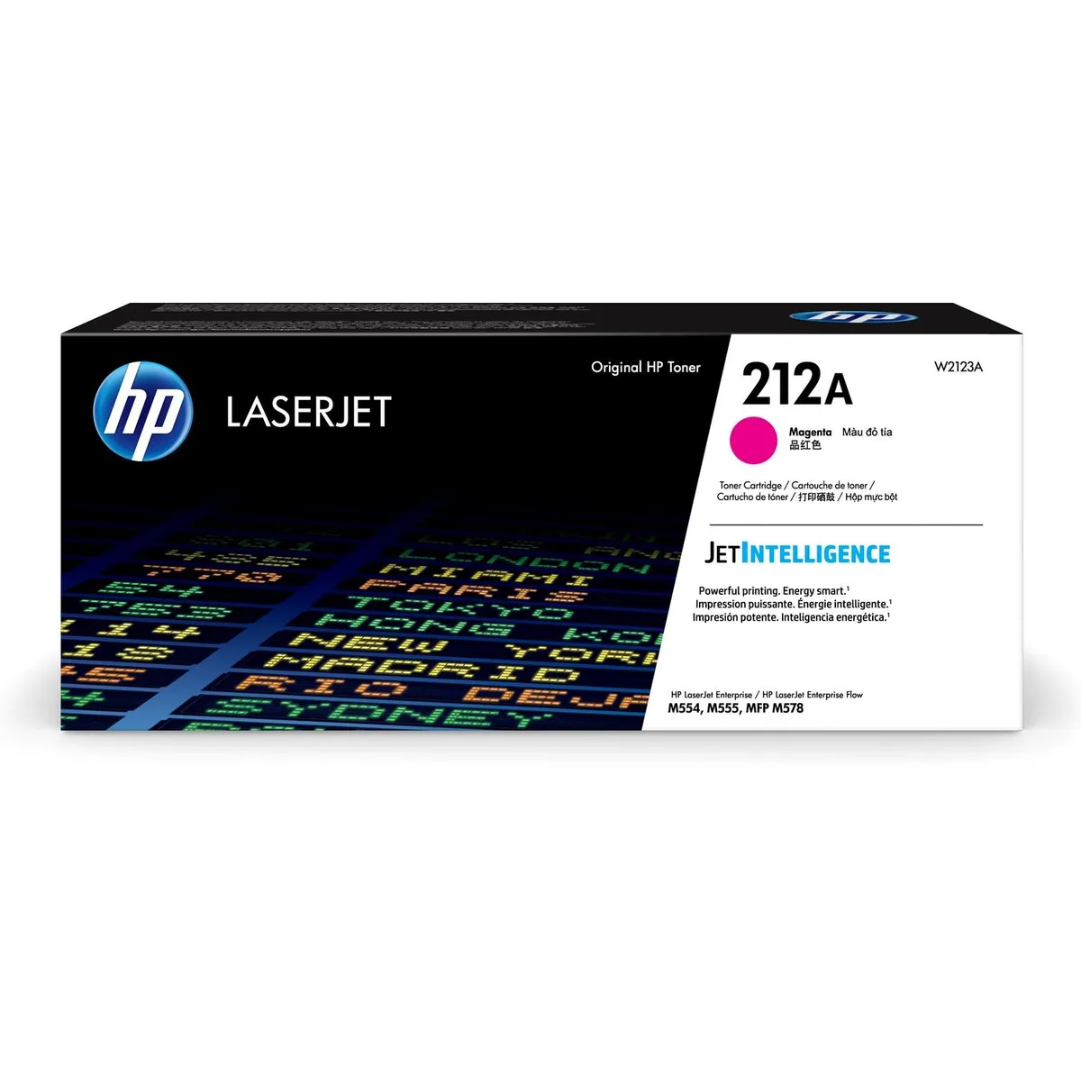 HP HP 212A Magenta Toner Cartridge W2123A 4500 Pages toner cartridges (genuine brands) — product photo
