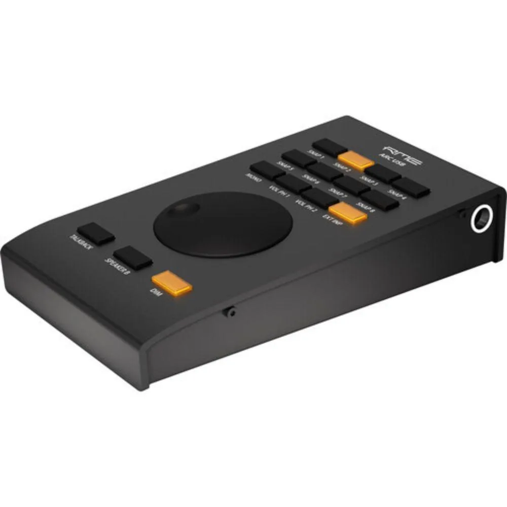 RME RME ARC USB Advanced Remote Control TotalMix FX Black Edition 15 keys 36 functions — product photo