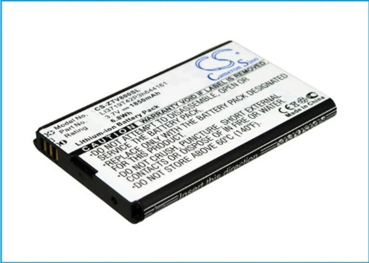  Cameron Sino 1850mAh 6.85Wh Battery for Engage LT MF80 N8000 Nova 3.5 4.0 T82 V8000 — product photo