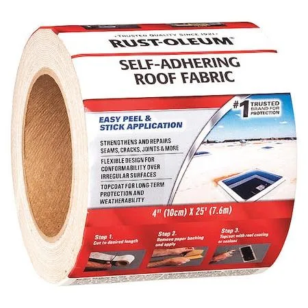 Rust-Oleum Rust-Oleum 345651 Roof Repair Tape White 4 in x 25 ft — product photo