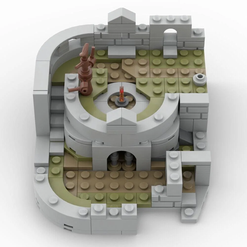 ZITIANYOUBUILD ZITIANYOUBUILD MOC-124999 Micro Firelink Shrine 203 Parts — product photo