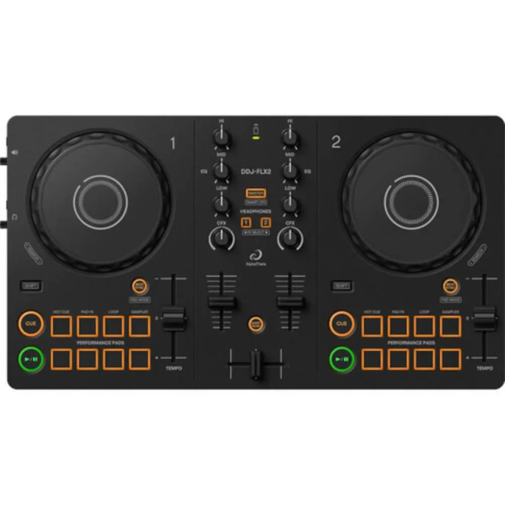 Pioneer Pioneer DDJ-FLX2 AlphaTheta 2-Channel DJ Controller Black — product photo