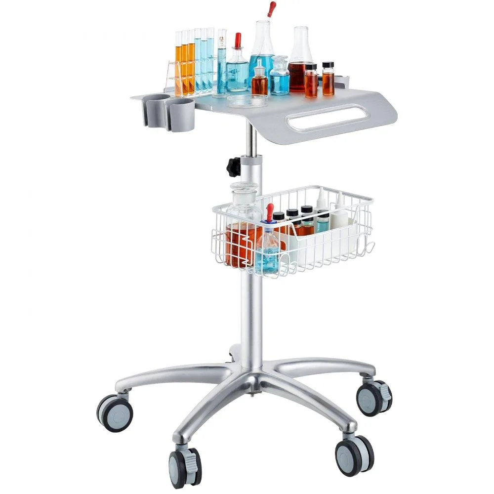 VEVOR VEVOR K-SH003 Mobile Rolling Cart 26.77-42.91 in Adjustable Height — product photo