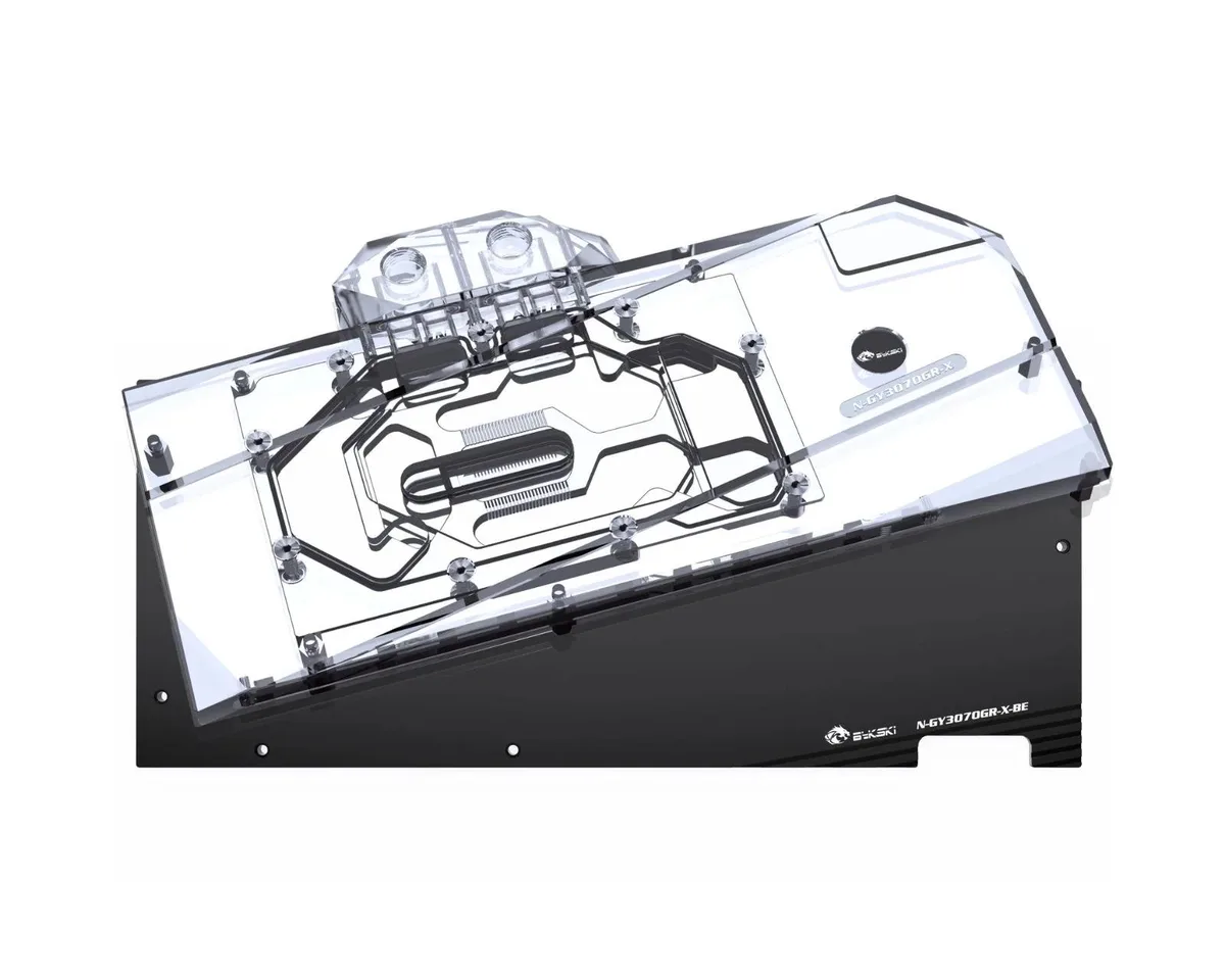 Bykski Bykski GPU Water Block &amp; Backplate GALAX RTX 3060 Ti / 3070 GAMER BoomStar — product photo