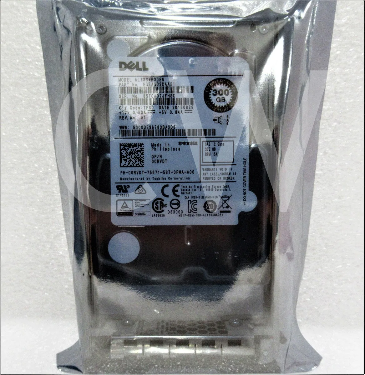 DELL DELL AL13SXB30EN 300GB 15000RPM 12Gb/s 2.5" SAS internal hard drive — product photo