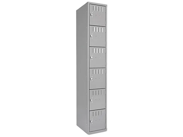 Tennsco Tennsco BS6121812AMG Box Compartments 12w x 18d x 72h Medium Gray office furniture — product photo