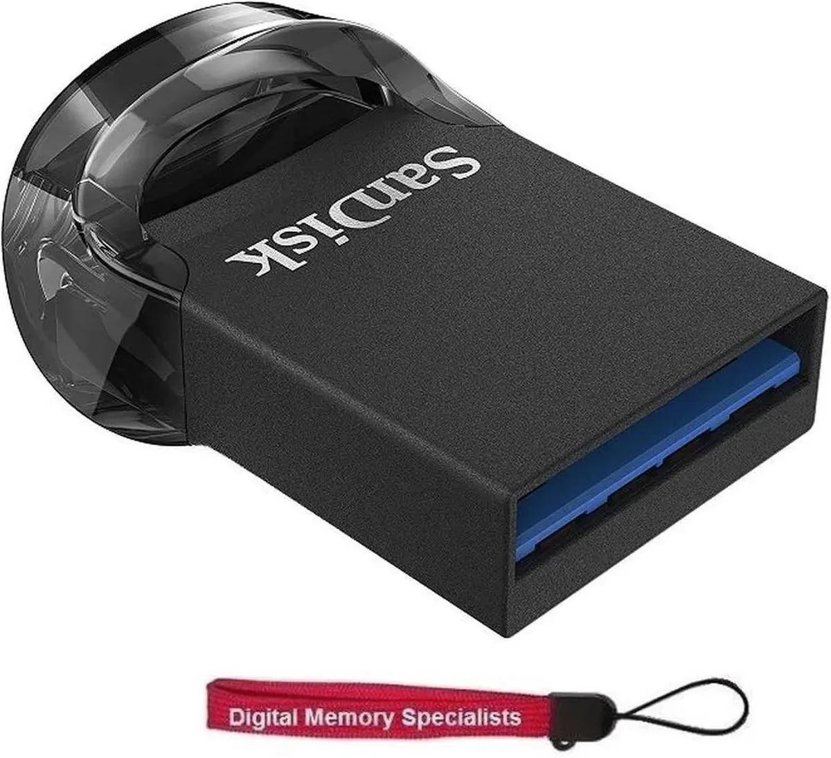 SanDisk SanDisk Ultra Fit USB 3.2 Gen 1 1TB 400MB/s with OEM Lanyard — product photo