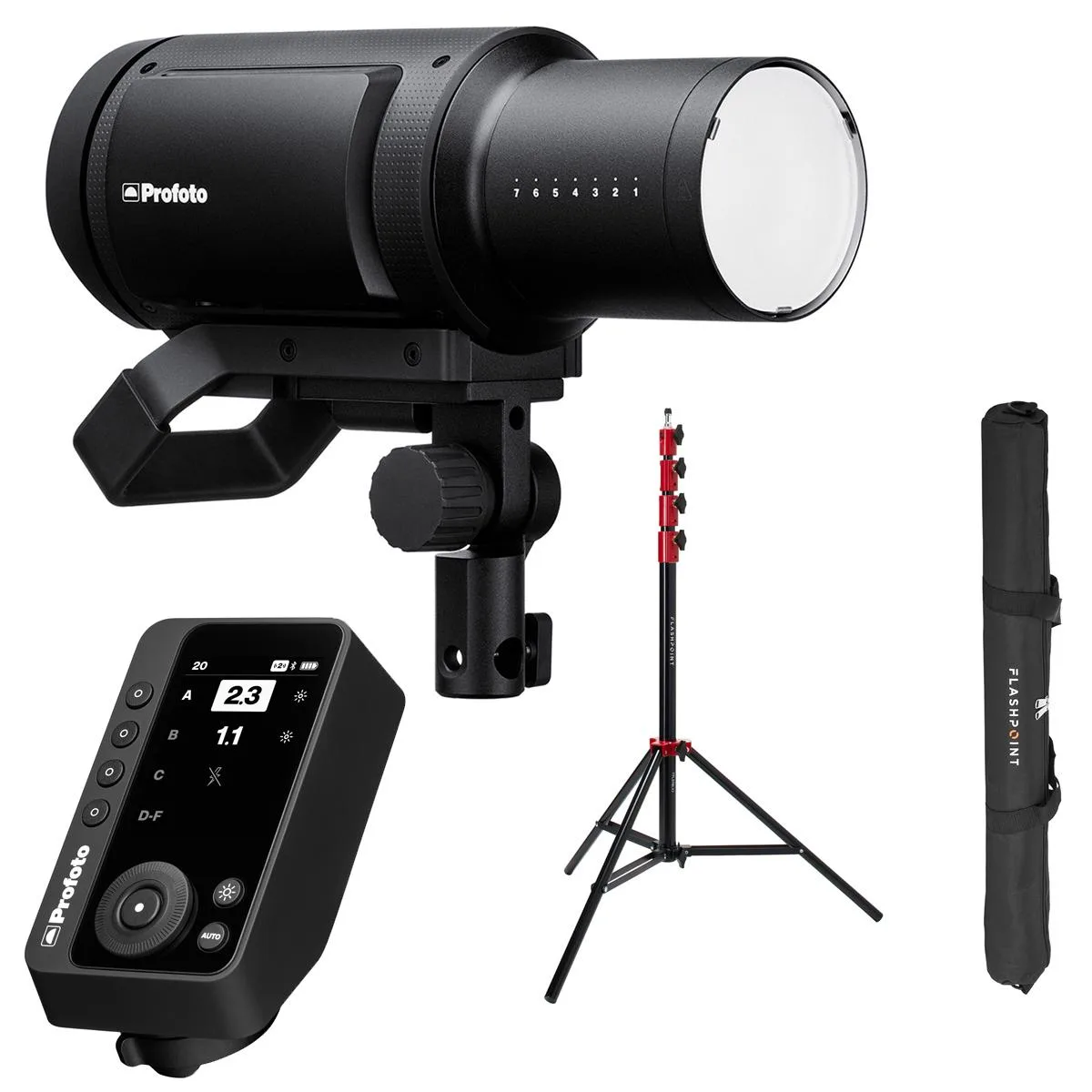 Profoto Profoto Pro-B3 750Ws Battery Monolight Bundle with Connect Pro for Sony and 9.5' Stand — product photo
