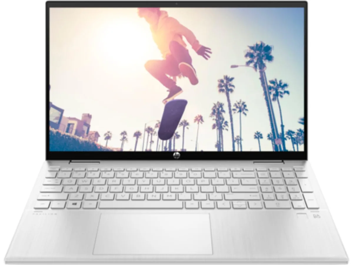 HP HP Pavilion x360 15-er0000 2-in-1 Laptop 15.6" HD Touch Core i5-1135G7 8GB 256GB SSD Windows 11 Home Black — product photo