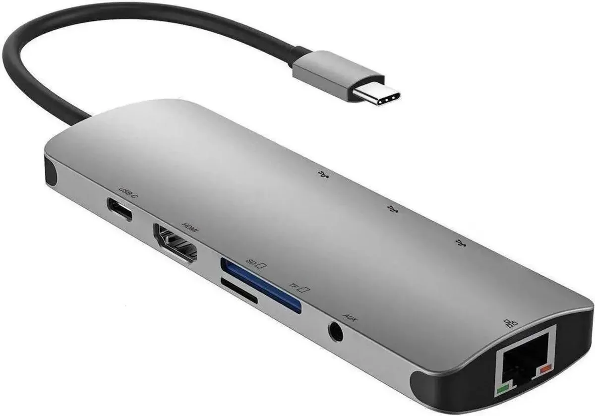 SMUGDESK SMUGDESK 9-in-1 USB-C Docking Station for MacBook Pro 2017 2018 Air 2018 — product photo