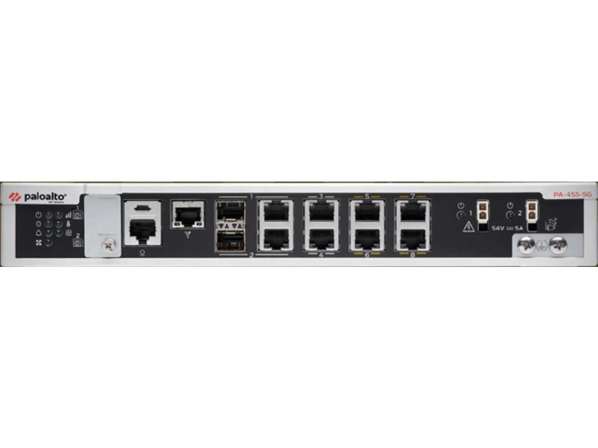 Palo Alto Networks Palo Alto Networks PAN-PA-455-5G firewall appliance — product photo