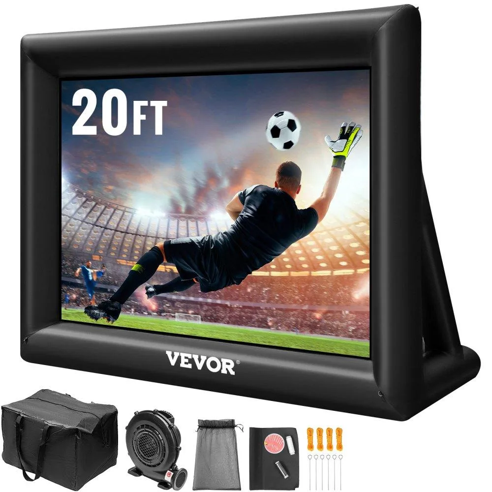 VEVOR VEVOR 20FT Inflatable Projector Screen 16 ft Display 13.8 x 8.2 ft 350W Blower — product photo