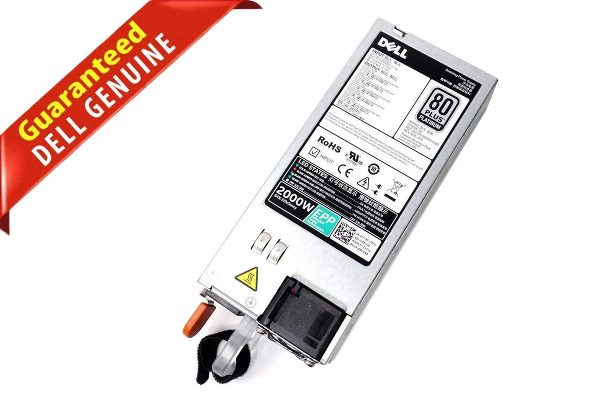 DELL DELL Power Supply 2000W 80 Plus Platinum XYK93 — product photo