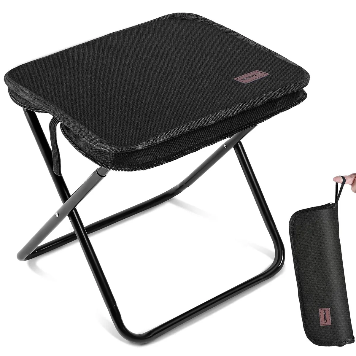  Baldwin HS01 13 Inch Folding Stool Black 330 lbs — product photo