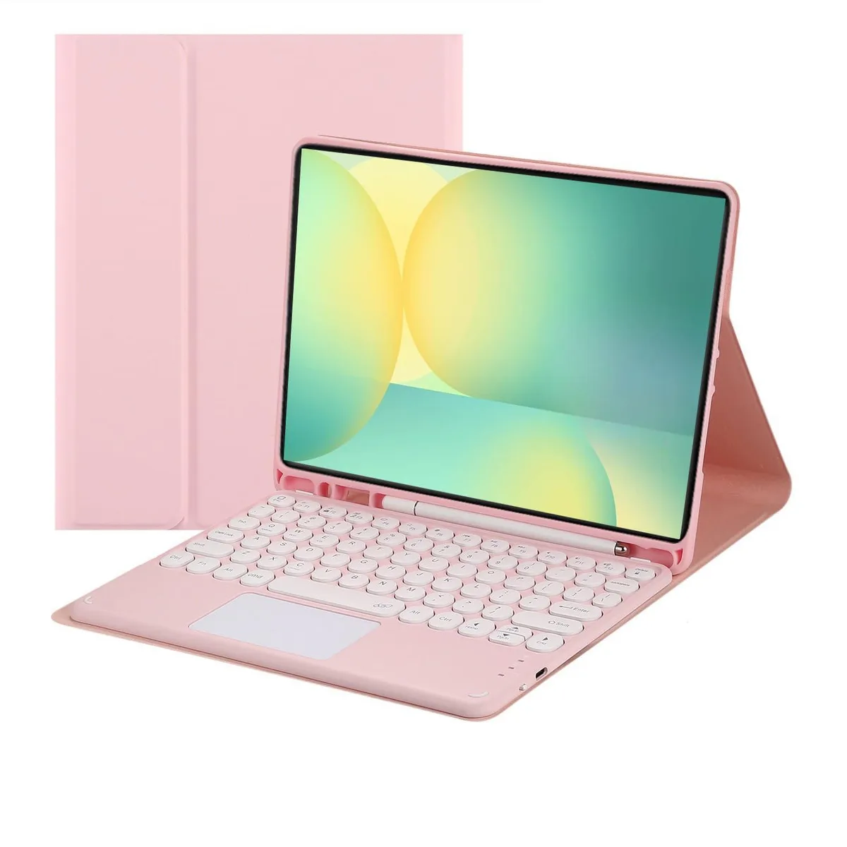 Timoom Timoom SM-X620 Bluetooth Keyboard Case with Touchpad for Samsung Tab S10 FE+ 13.1" 2025 Pink accessory — product photo