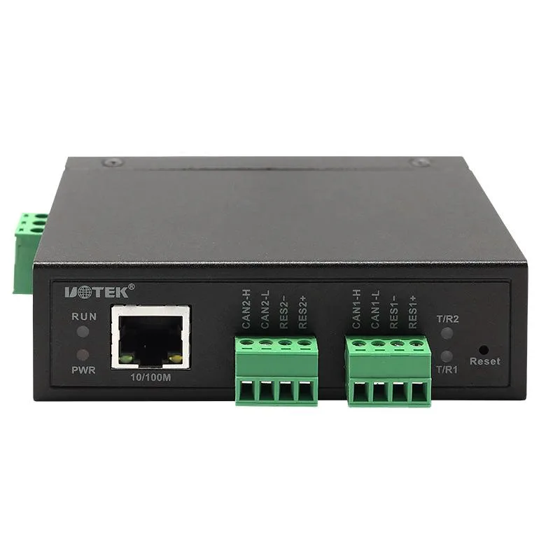 UOTEK UOTEK UT-6502 2-Port CAN Bus to Ethernet Data Converter — product photo