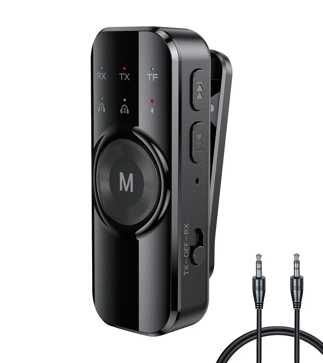  Scosche JS17 Bluetooth Transmitter Receiver Dual Link 10 14 hrs car electronics accessory — product photo