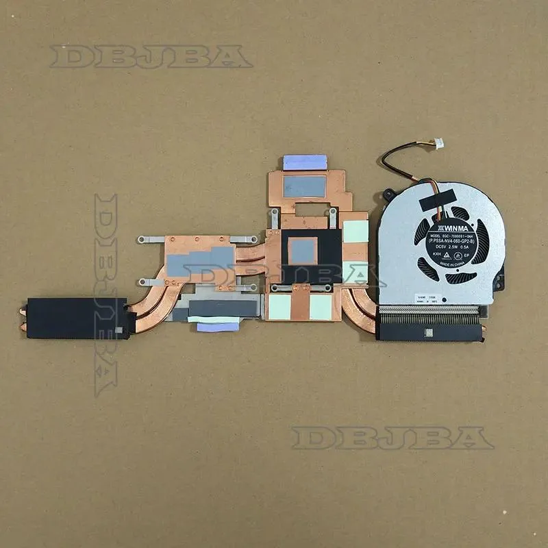DBTLAP DBTLAP CPU GPU Cooler CLEVO 6-31-NV4PN-102 EGC-70060S1-0AH 5V 2.5W — product photo