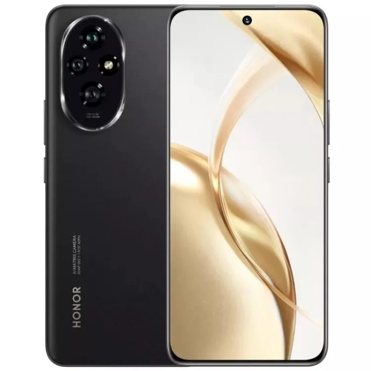 Honor Honor 200 5G 6.7" 12GB 512GB Black cell phones - unlocked — product photo