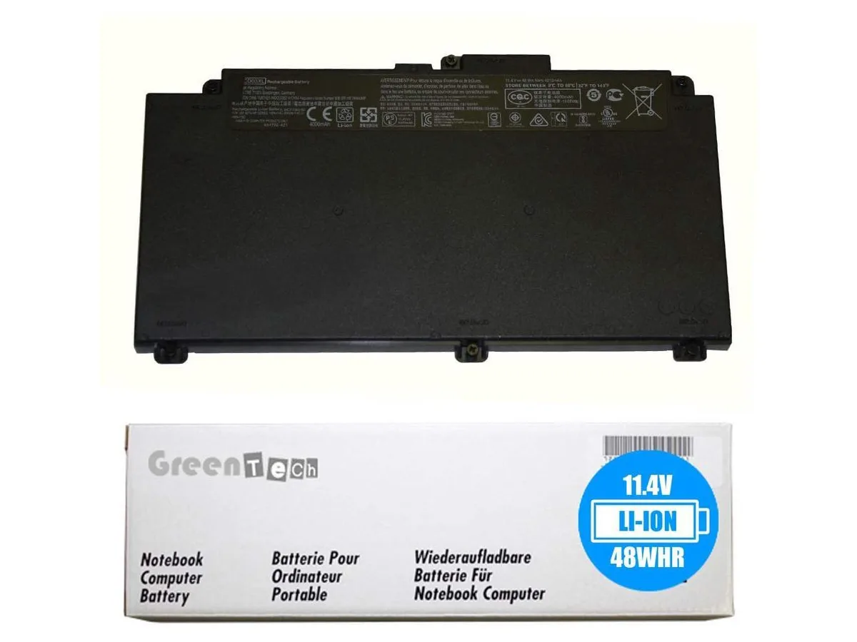NShi NShi CD03XL laptop battery 11.4V 48Whr 3 cell for HP ProBook 640 645 650 G4 — product photo