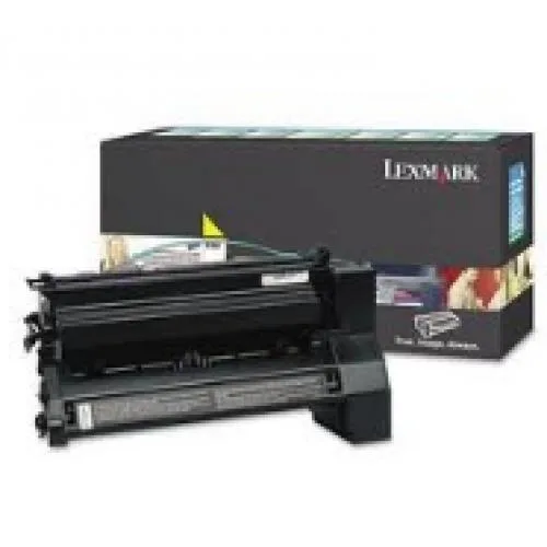 Lexmark Lexmark C782X4YG C772 Yellow 15000 Pages toner cartridges (genuine brands) — product photo