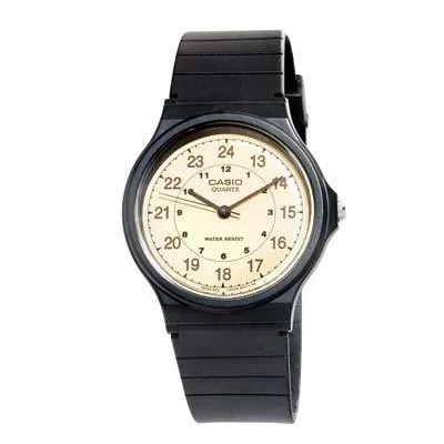 CASIO CASIO MQ-24-9B 38mm Black Resin Watch — product photo