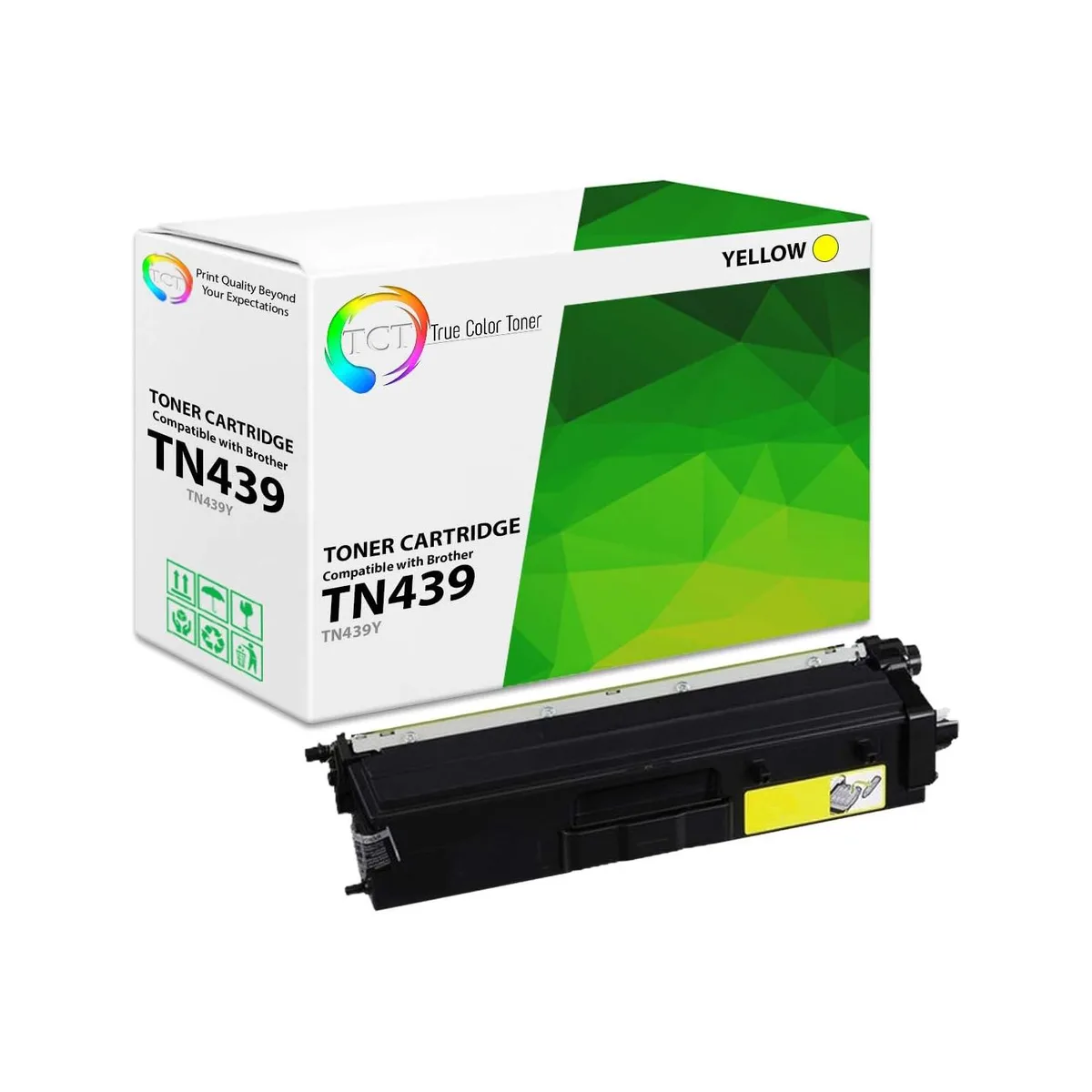 True Color Toner True Color Toner TCT-TN439Y Yellow High Yield Toner Cartridge 9000 Pages — product photo