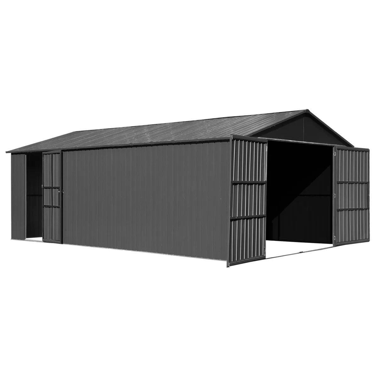 tuphen tuphen 12x20FT Metal Trellis Dark Grey — product photo