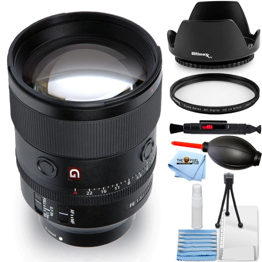 Sony Sony FE 135mm f/1.8 GM Lens SEL135F18GM with UV Filter Kit — product photo