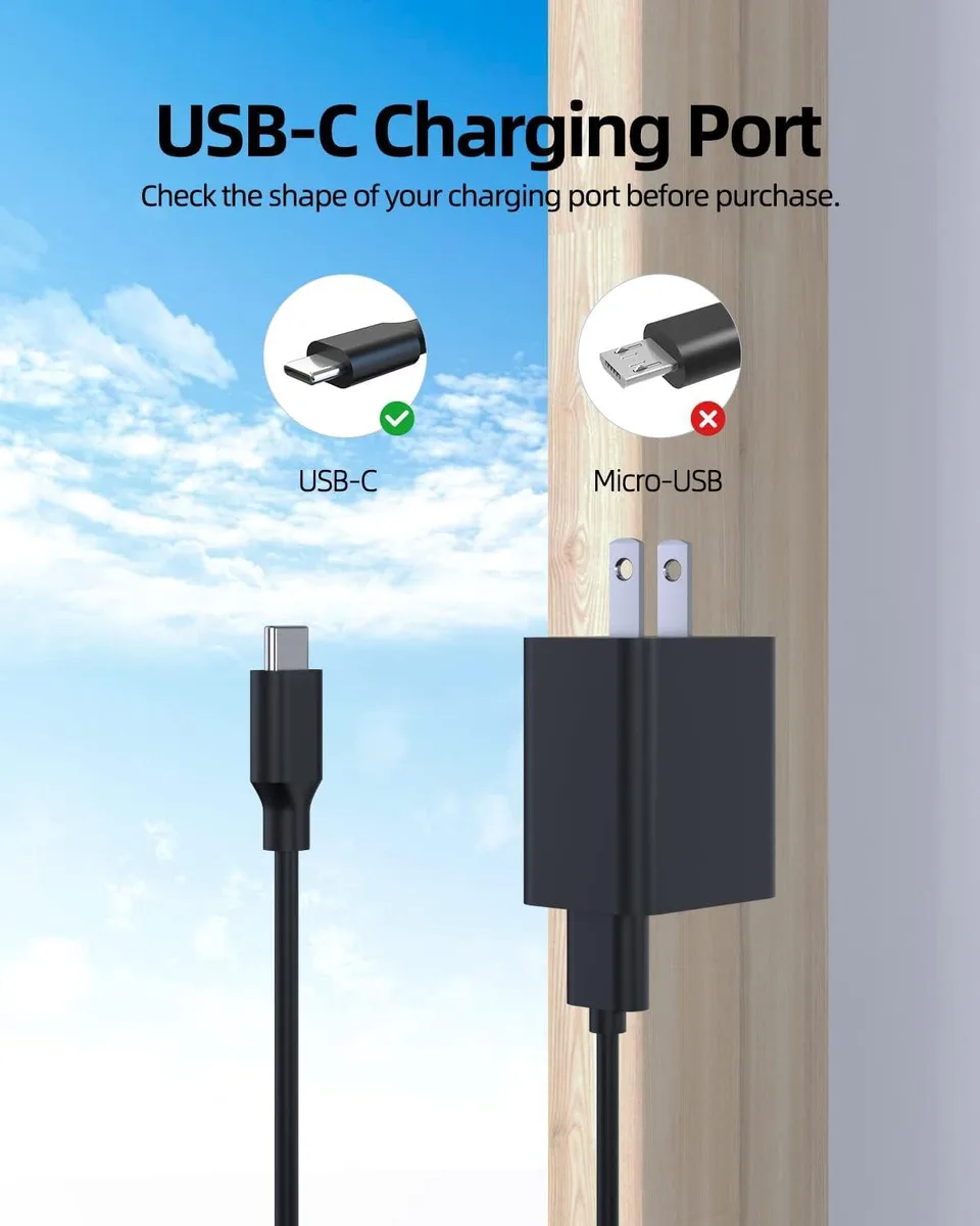 ONITOON ONITOON 18W USB-C Wall Charger 5 ft Cord for Galaxy A12 A13 A32 A42 A52 5G — product photo