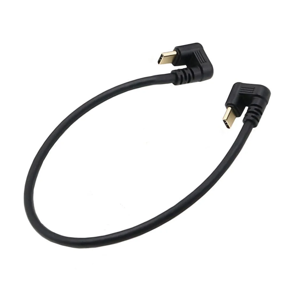Fervit Fervit USB-C to USB-C 10Gbps 30cm U-Shape Angled Cable — product photo