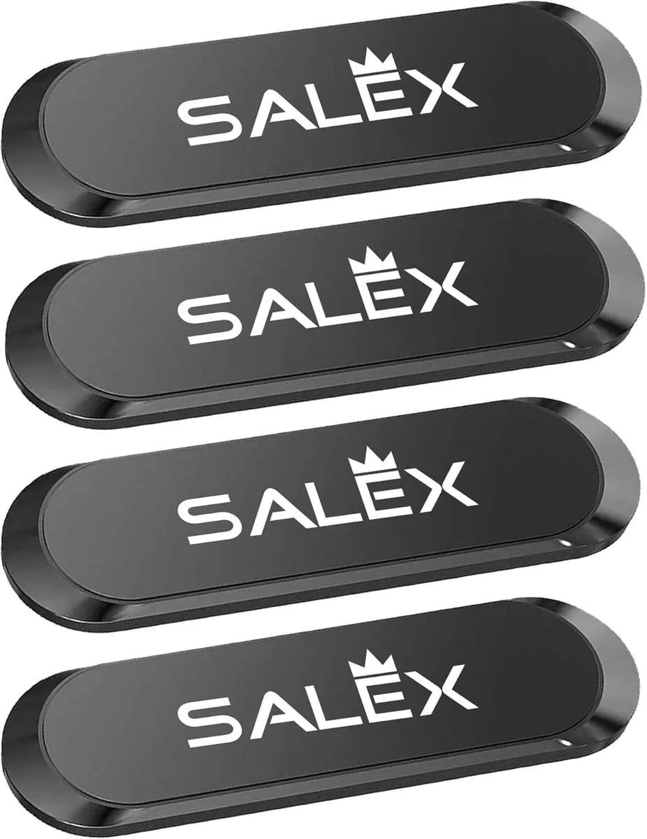  SALEX RMM-04B Phone Mount 4 Pack Black 2.75 in x 0.8 in x 0.2 in — product photo
