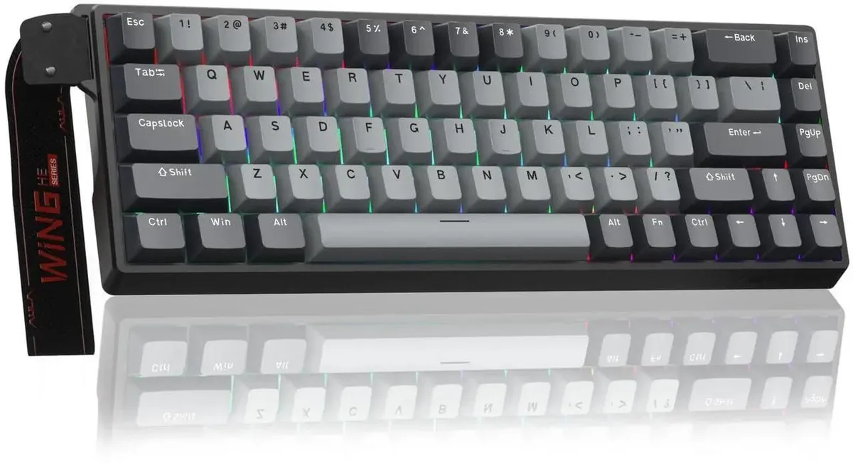 AULA AULA WIN68 HE PRO Hall Effect Gaming Keyboard 60% 8000Hz Wired RGB — product photo