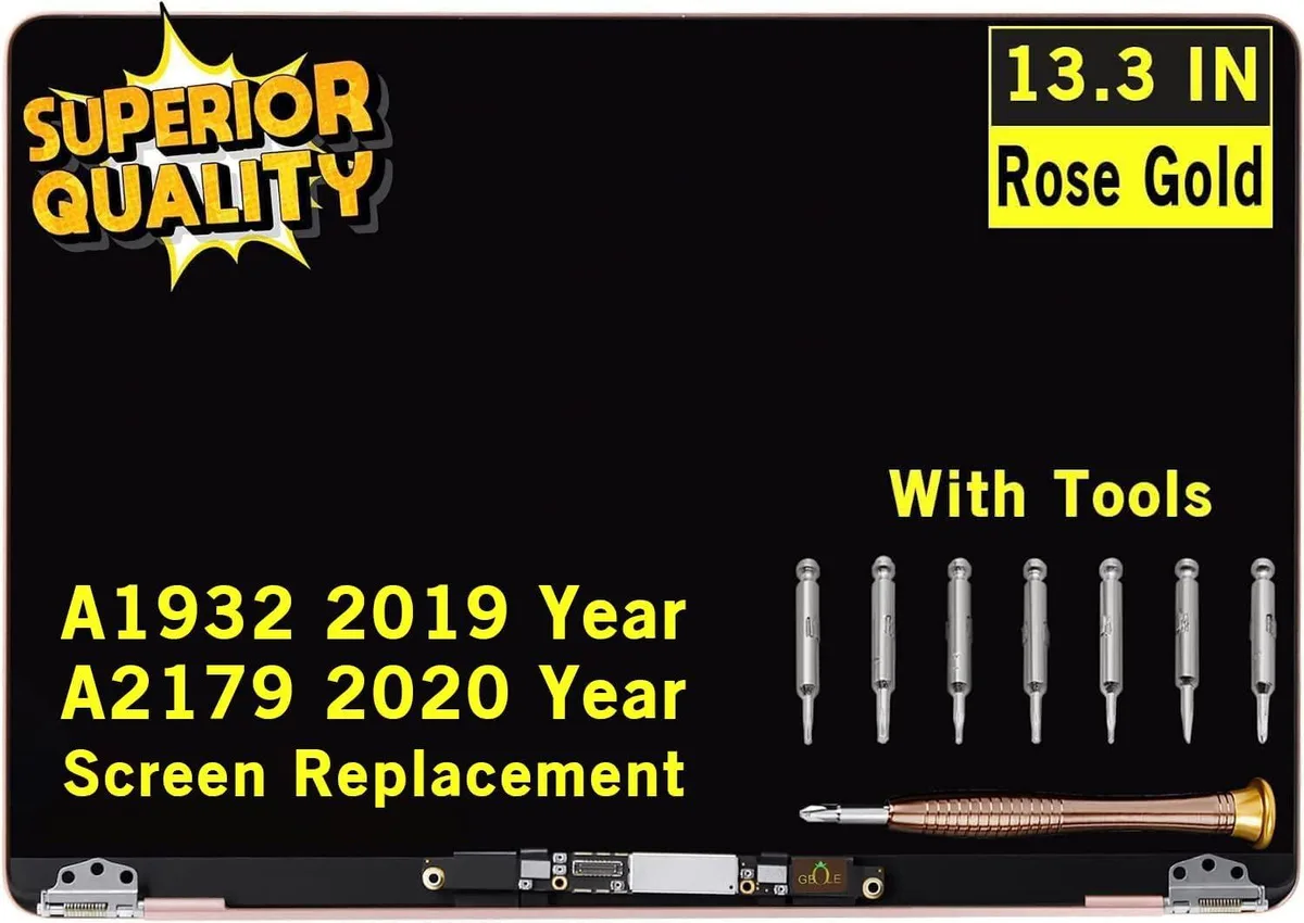 NUOLAISUN NUOLAISUN MacBook Air Retina A1932 2019 / A2179 2020 13.3" 2560x1600 Rose Gold laptop screen — product photo